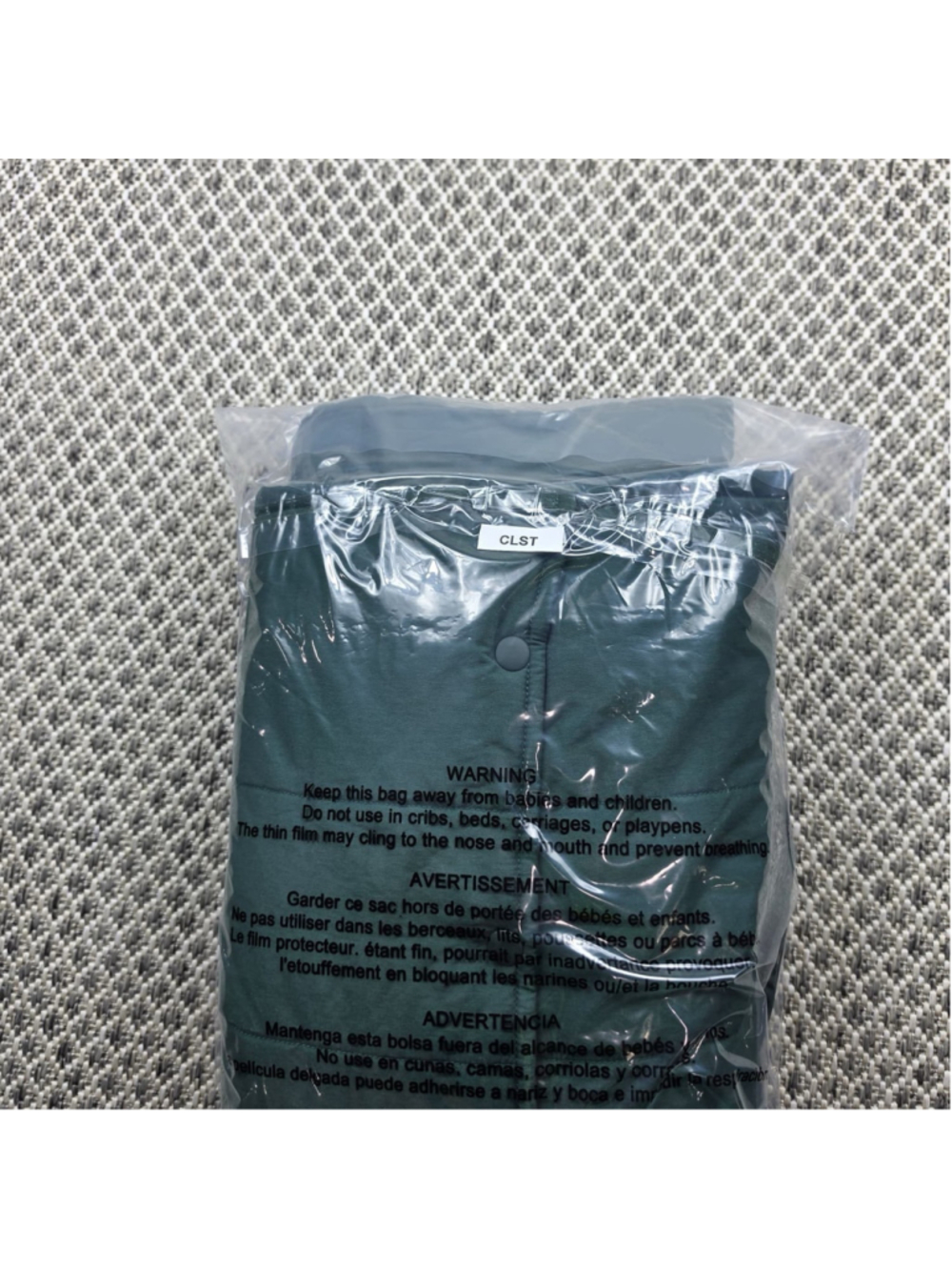 NWT Crooks & Castles Y2K Quilted Hooded Puffer Vest Green XL Streetwear - Picture 15 of 15